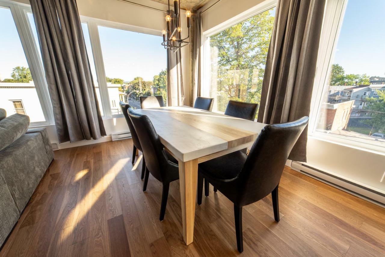 Aux Havres Urbains - Le Penthouse De La 3Ieme Avenue Lejlighed Québec Eksteriør billede