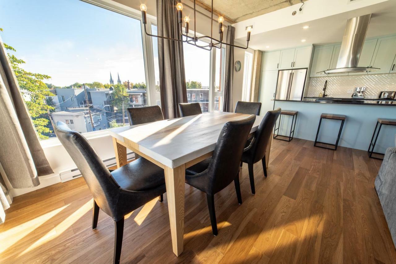 Aux Havres Urbains - Le Penthouse De La 3Ieme Avenue Lejlighed Québec Eksteriør billede