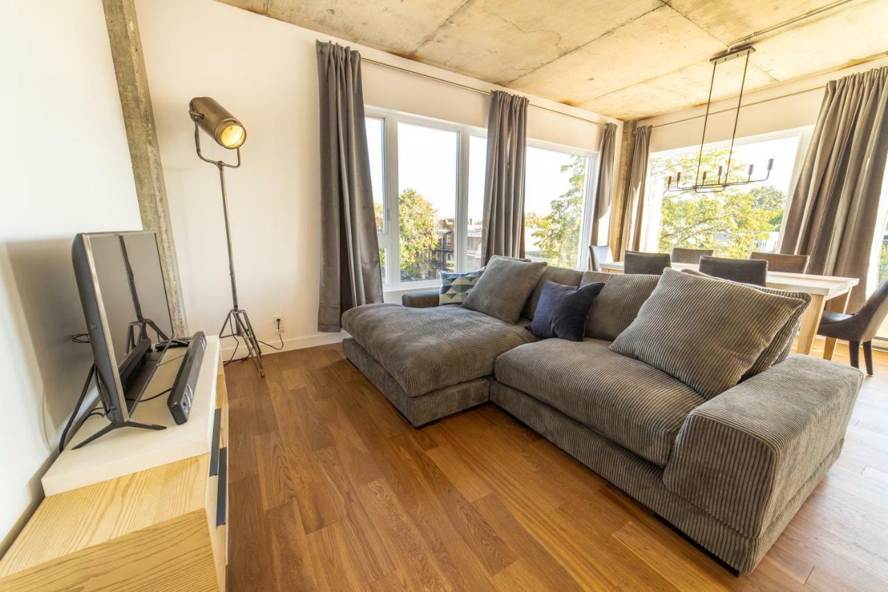 Aux Havres Urbains - Le Penthouse De La 3Ieme Avenue Lejlighed Québec Eksteriør billede