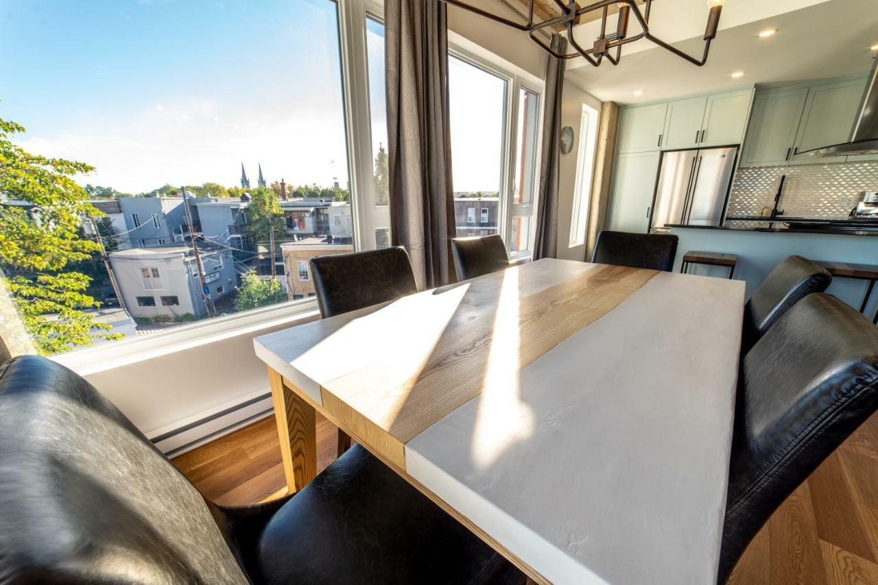 Aux Havres Urbains - Le Penthouse De La 3Ieme Avenue Lejlighed Québec Eksteriør billede