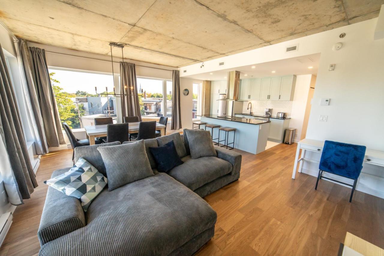 Aux Havres Urbains - Le Penthouse De La 3Ieme Avenue Lejlighed Québec Eksteriør billede